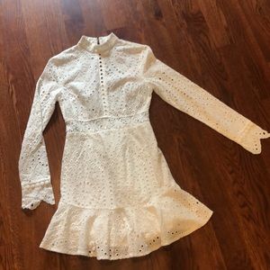 Broderie-anglaise dress